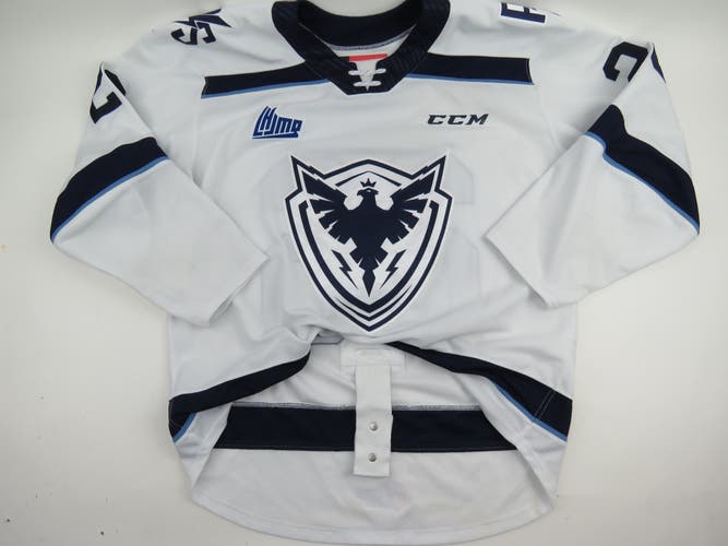 CCM Sherbrooke Phoenix QMJHL Game Worn Authentic Hockey Game Jersey CHL 56 #26 HOULE
