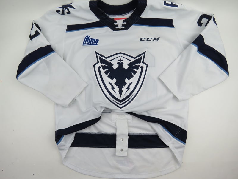 CCM Sherbrooke Phoenix QMJHL Game Worn Authentic Hockey Game Jersey CHL 56 #26 HOULE