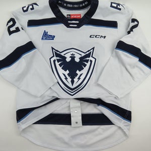 CCM Sherbrooke Phoenix QMJHL Game Worn Authentic Hockey Game Jersey CHL 54 #27 GIROUX