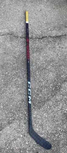 Senior CCM JetSpeed FT5 Left Hand Hockey Stick P28 (Used)