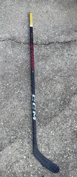 Senior CCM JetSpeed FT5 Left Hand Hockey Stick P28 (Used)