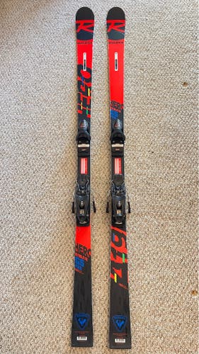 Rossignol Hero Athlete GS 165cm Racing Skis with NX7 Bindings (Used)
