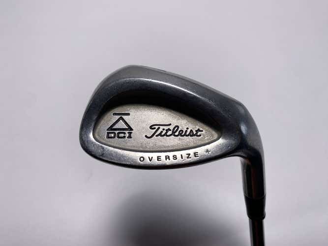 Titleist DCI Black Oversize + Sand Wedge SW Tri-Spec Wedge Steel Mens RH