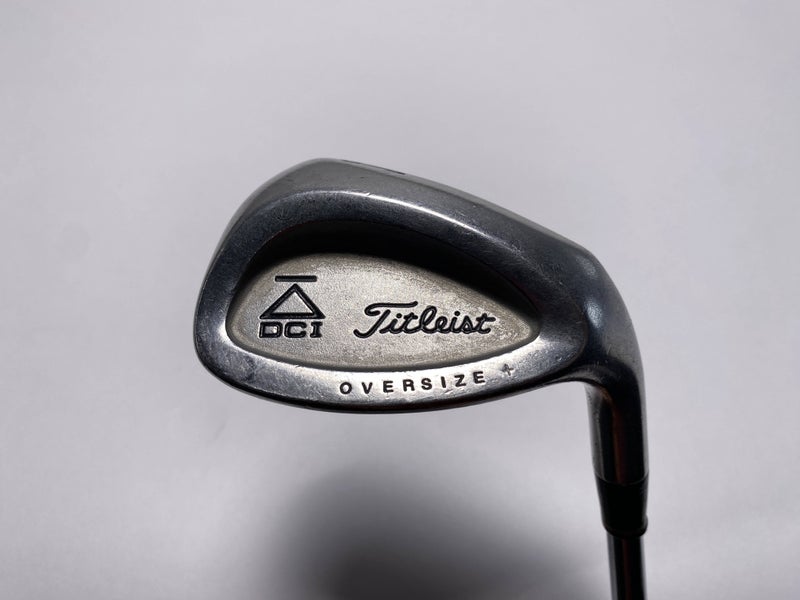 Titleist DCI Black Oversize + Sand Wedge SW Tri-Spec Wedge Steel Mens RH
