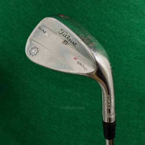 Titleist Vokey SM6 Chrome 50-12F 50 Gap Wedge Vokey Design Steel Wedge Flex