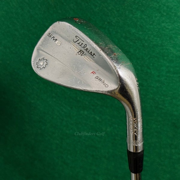 Titleist Vokey SM6  Chrome 50-12F 50 Gap Wedge Vokey Design Steel Wedge Flex