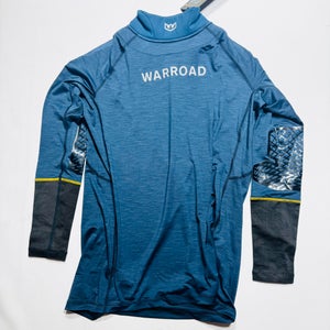 New Warroad Custom Blue Men's Compression Shirt-Medium