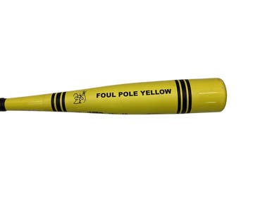Used Victus CRAYON FOUL POLE YELLOW BB/SB USSSA 2 3/4 Bat Yellow 26" 11347-S000257289