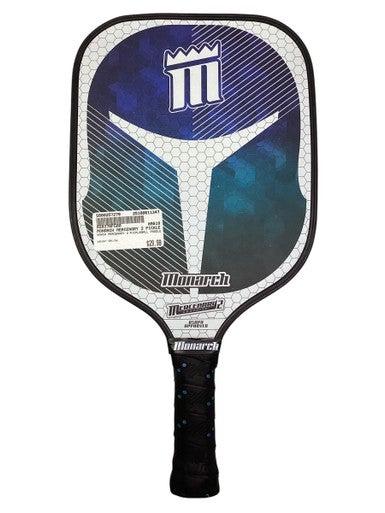 Used MONARCH MERCENARY 2 PICKLEBALL PADDLE Pickleball Racquet White 11347-S000257279