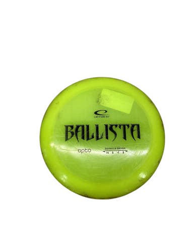 Used Latitude 64 BALLISTA OPTO Disc Golf Driver Yellow 11347-S000257250