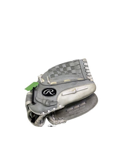 Used Rawlings HIGHLIGHT BB/SB Glove RH Throw Grey 12" 11347-S000257246