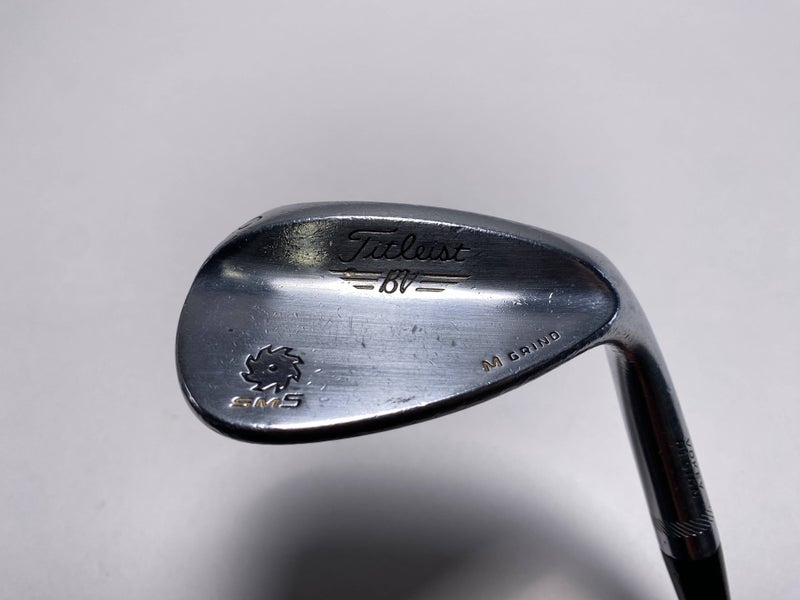 Titleist Vokey SM5 Tour Chrome Lob Wedge LW 60* 8 M-Grind Wedge Steel Mens RH