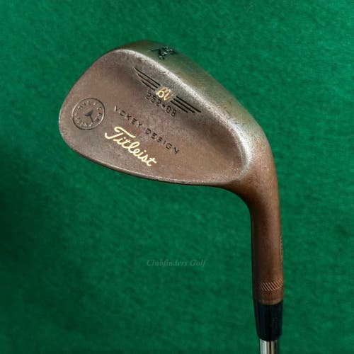 Titleist Vokey Design Oil Can 8620 252-8 52 Gap Wedge Stepped Steel Wedge Flex