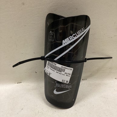 Used Nike Soccer Shin Guards Junior Black MD 11725-S000492798
