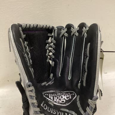 Used Louisville Slugger ZRBK6-1250 BB/SB Glove LH Throw Black 12 1/2" 11725-S000492786
