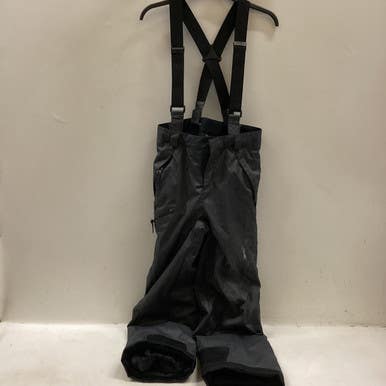 Used Spyder Snow Bibs M Grey SM 11725-S000492783
