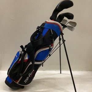 Used Top Flite 7 PC JUNIOR Jr Package Set RH Black/Royal/Red 7 Piece 11725-S000492784