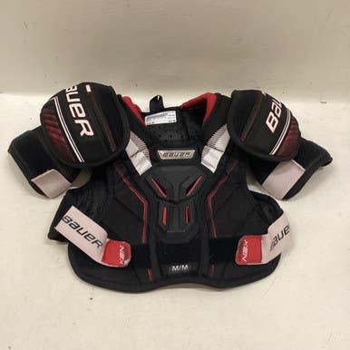 Used Bauer NSX Junior Shoulder Pads MD 11725-S000492777
