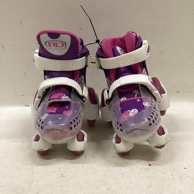 Used Rollerblade EZ ROLL JR SKATES Junior Rec Fitness Skates Purple Adjustable 11725-S000492841