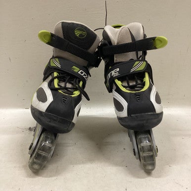 Used Ozone 500 Junior Rec Fitness Skates Green Adjustable 11725-S000492829
