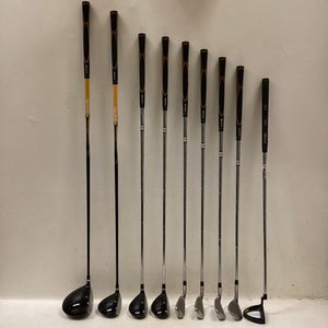 Used Top Flite XL VARSITY Teen Package Set RH Black And Yellow 9 Piece 11725-S000492823