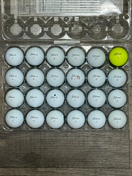 24 Titleist Pro V1x Golf Balls - 2025 & 2024 Models Only, 5A MINT CONDITION ONLY
