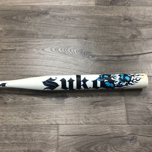 2024 Miken SYKO White Slowpitch Softball Bat 27 oz 34" 13.5” Barrel (Gently Used)