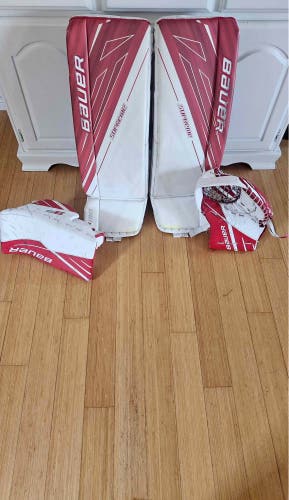 31" Bauer Supreme S190 Goalie Leg Pads