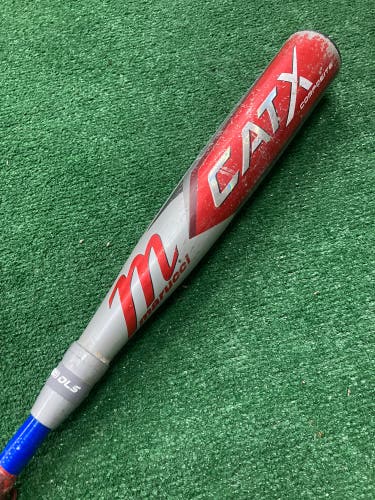 2023 Marucci CAT X Composite Bat USSSA Certified (-10) Composite 20 oz 30" (Used)