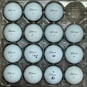 15 Titleist Pro V1x Golf Balls - 5A Mint Condition Only
