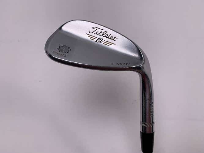 Titleist Vokey SM5 Tour Chrome Sand Wedge SW 56* 14 Bounce F-Grind Wedge RH