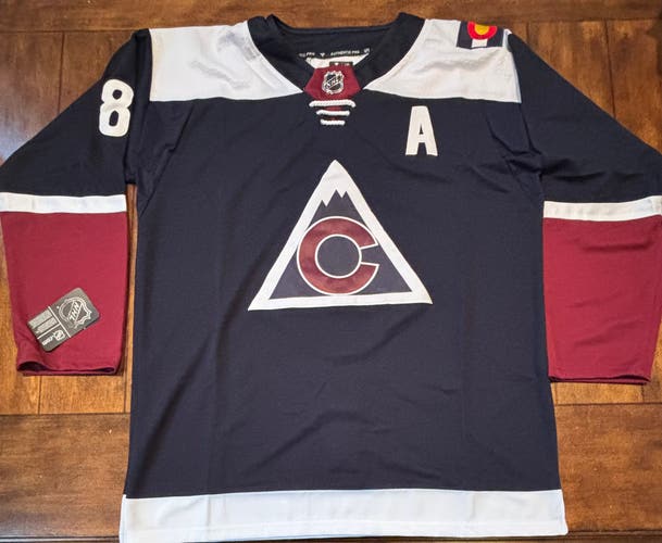 Cale Makar Colorado Avalanche Alternate Jersey Adult Large (52)