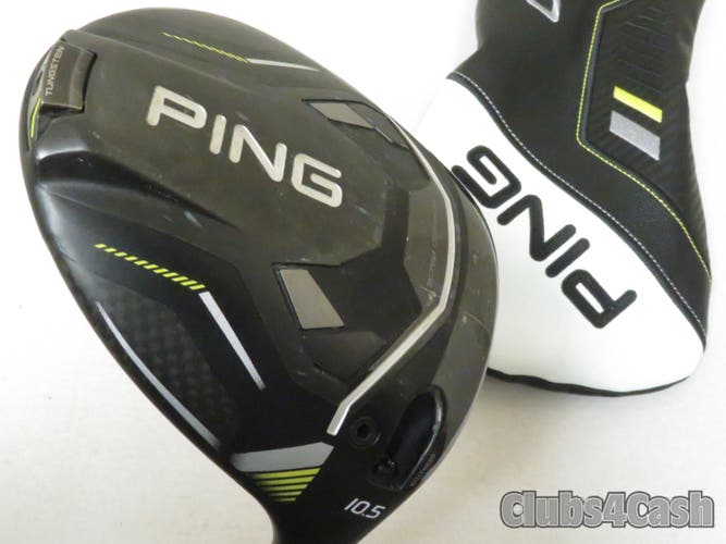 PING G430 MAX 10K Driver 10.5 HZRDUS Smoke RDX Green 75g 6.5 X-Flex +Cover