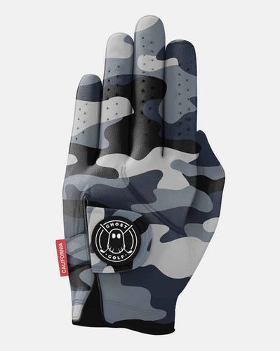 NEW Ghost Golf Black Camo Men's Medium-Large Golf Glove (ML)