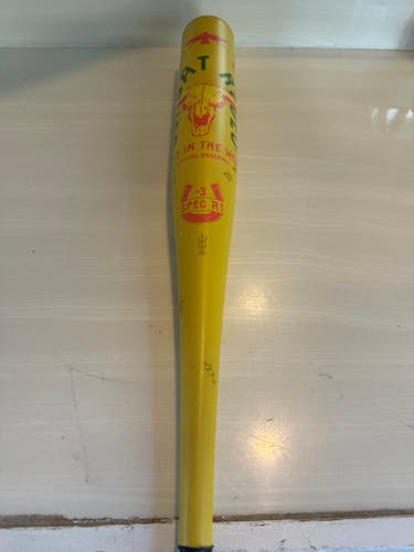 2025 Combat MFG Spec A1 Alloy "Mess with the Bull" BBCOR Certified Bat (-3) 28 oz 31" (Used)