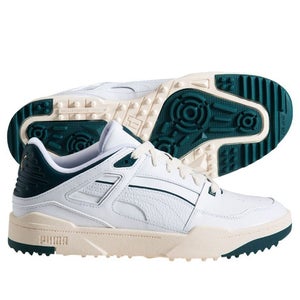 PUMA Slipstream G Spikeless Golf Shoes Size 10 Medium Color: White/Varsity Green
