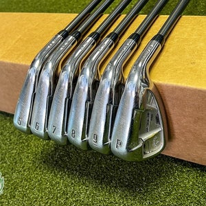 Used Callaway Rogue Pro Irons 5-PW Synergy 60g Regular Graphite Golf Club Set