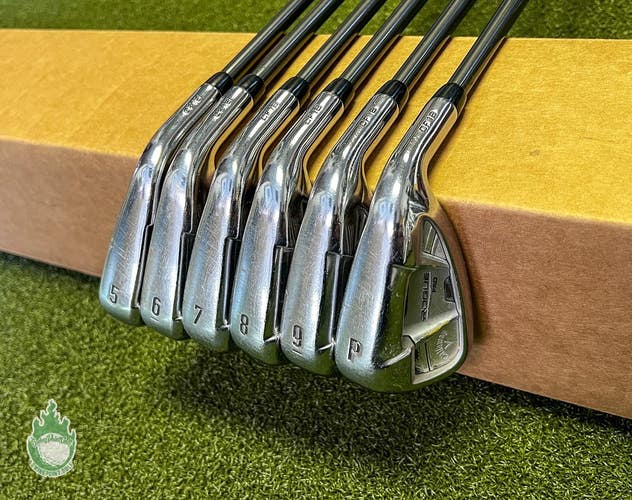 Used Callaway Rogue Pro Irons 5-PW Synergy 60g Regular Graphite Golf Club Set