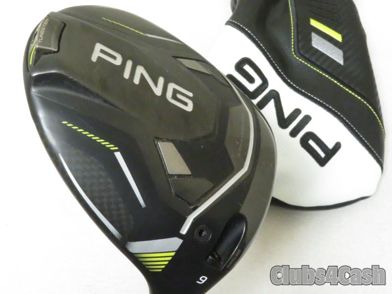 PING G430 MAX 10K Driver 9° Alta CB 55 Black Stiff Flex +Cover