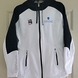 US SKI TEAM SWEATER JACKET Squaw Valley/Alpine Meadows Spyder Size M Womens