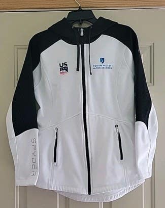 US SKI TEAM SWEATER JACKET Squaw Valley/Alpine Meadows Spyder Size M Womens