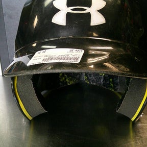 Used Under Armour UABH100 Batting Helmet No Mask Black SM 11868-S000065718