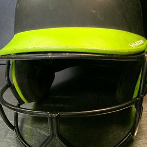 Used BoomBah BBH2-SR Batting Helmet w/Mask Black MD 11868-S000065633