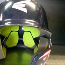 Used Easton CYCLONE Batting Helmet No Mask Navy Blue MD 11868-S000065578