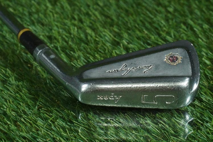 BEN HOGAN APEX 5 IRON 1973 UNKNOWN STEEL SHAFT RH ~ LOOK!!
