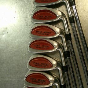 Used Tour Model LCG TAYLOR MADE COPY Mens Iron Set RH 3I-PW 11868-S000065818