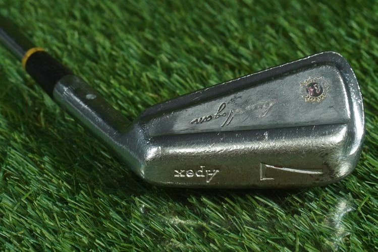 BEN HOGAN APEX 7 IRON 1973 UNKNOWN STEEL SHAFT RH ~ LOOK!!