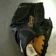 Used Nike DIAMOND ELITE BB/SB Glove RH Throw Black 12 1/4" 11868-S000065491