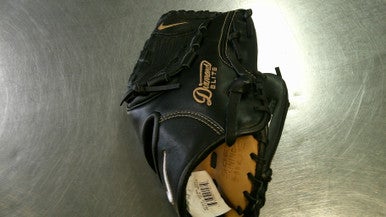 Used Nike DIAMOND ELITE BB/SB Glove RH Throw Black 12 1/4" 11868-S000065491