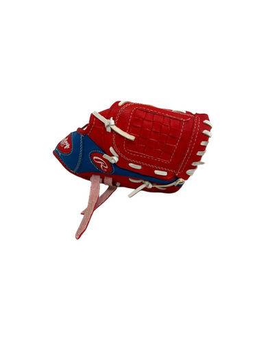 Used Rawlings PL91SR BB/SB Glove T-ball Red 9" 11692-S000142618